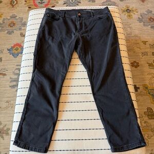 Classic Black Men's Straight Jeans